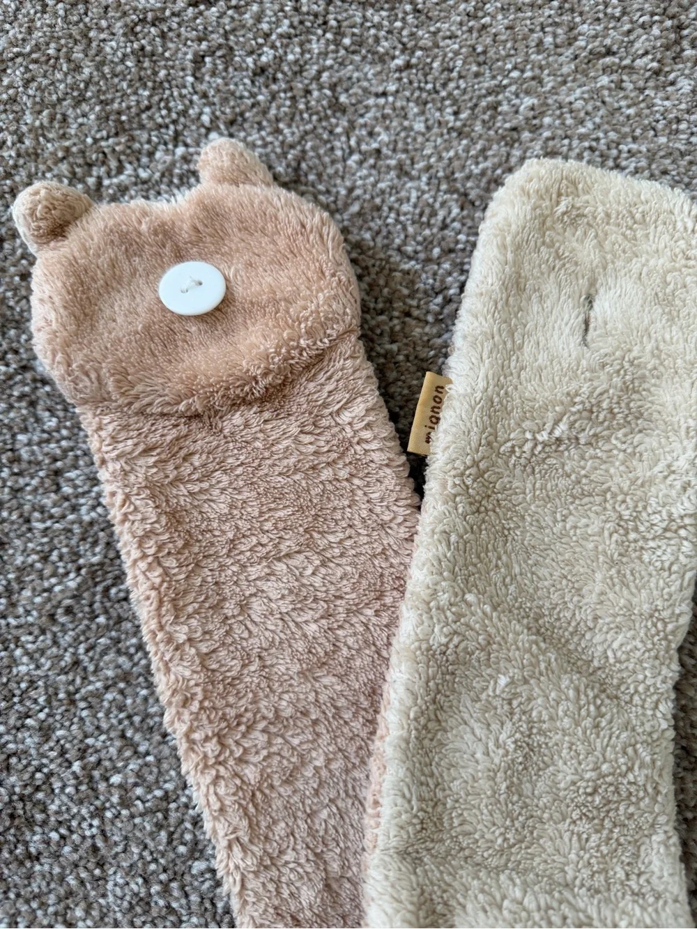 Plush Bear Neck Scarf for Kids